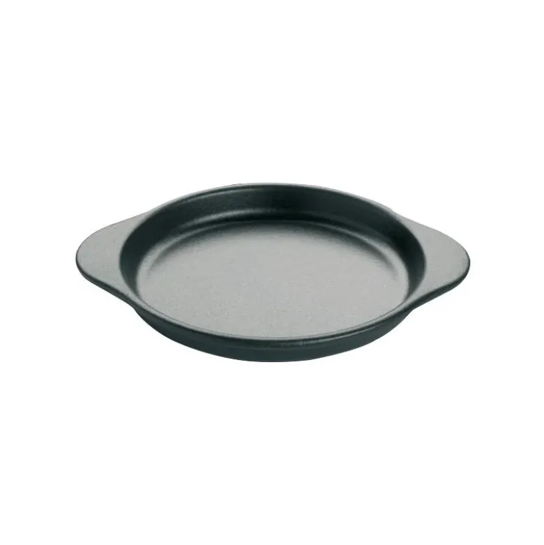 Le Chasseur plat à oeufs rond noir 16 cm