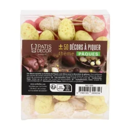 Lot cakes toppers œufs de Pâques 2 (±50)