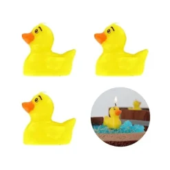Lot de 4 bougies petits canards
