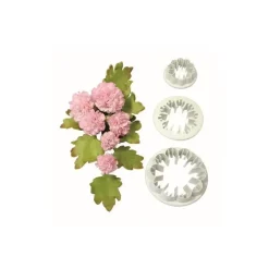 Lot de 3 découpoirs fleur d’œillet