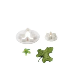Lot de 2 découpoirs fleur et feuille de bryone