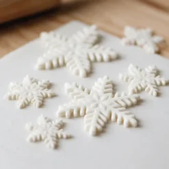 Lot de 3 découpoirs éjecteurs Flocon de neige
