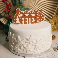 Lot de 3 découpoirs éjecteurs Flocon de neige