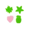 Lot de 4 découpoirs éjecteurs fruits