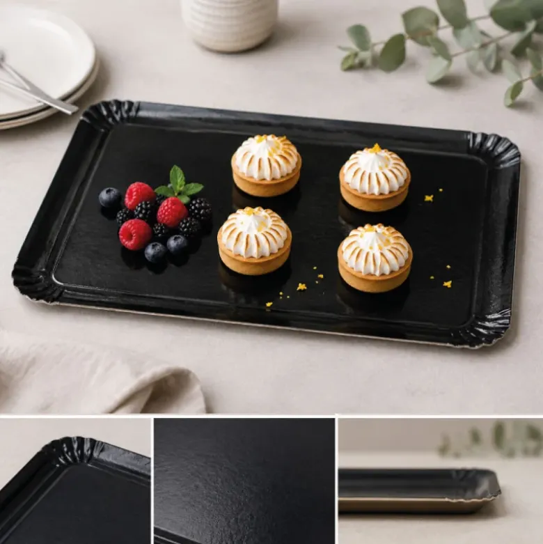 Lot de 5 plateaux traiteur