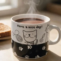 Lot de 4 tasses assorties thème