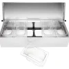 Matfer condibox avec 5 bacs GN 1/9 cristal