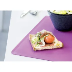 Mealplak plateau carré 24,5 cm anthracite