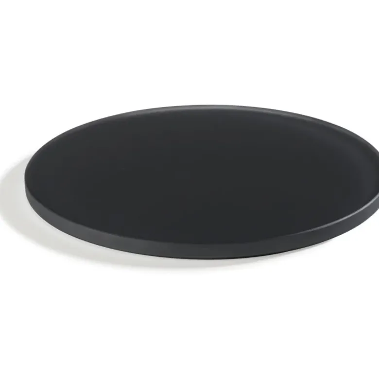 Mealplak plateau rond 24,5 cm anthracite