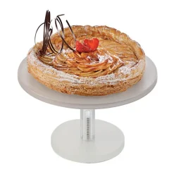 Mealplak présentoirs à gâteaux ronds blanc 11 cm