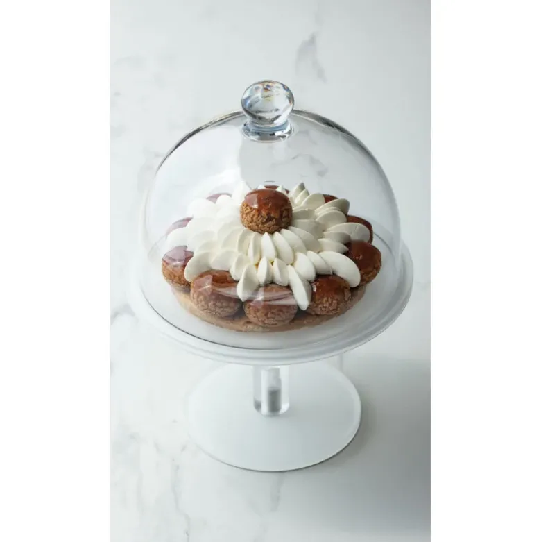 Mealplak présentoirs à gâteaux ronds blanc 11 cm