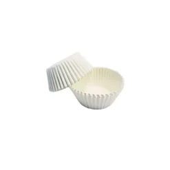 Mini-Caissettes cupcake blanches PME (x100)