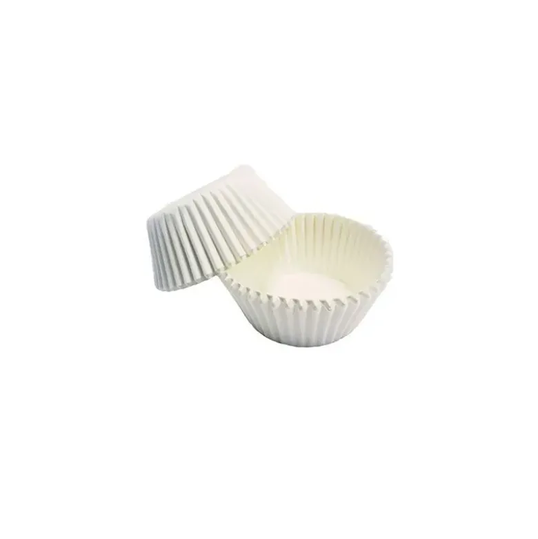 Mini-Caissettes cupcake blanches PME (x100)