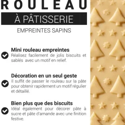 Mini rouleau empreintes Sapins