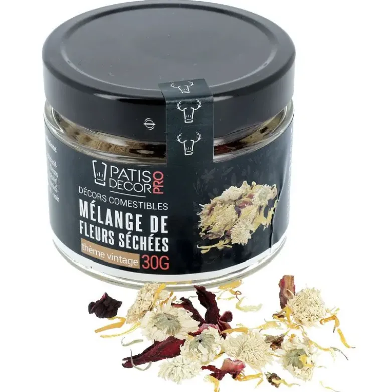 Mélange de fleurs séchées vintage 30 g - DDM 12/26