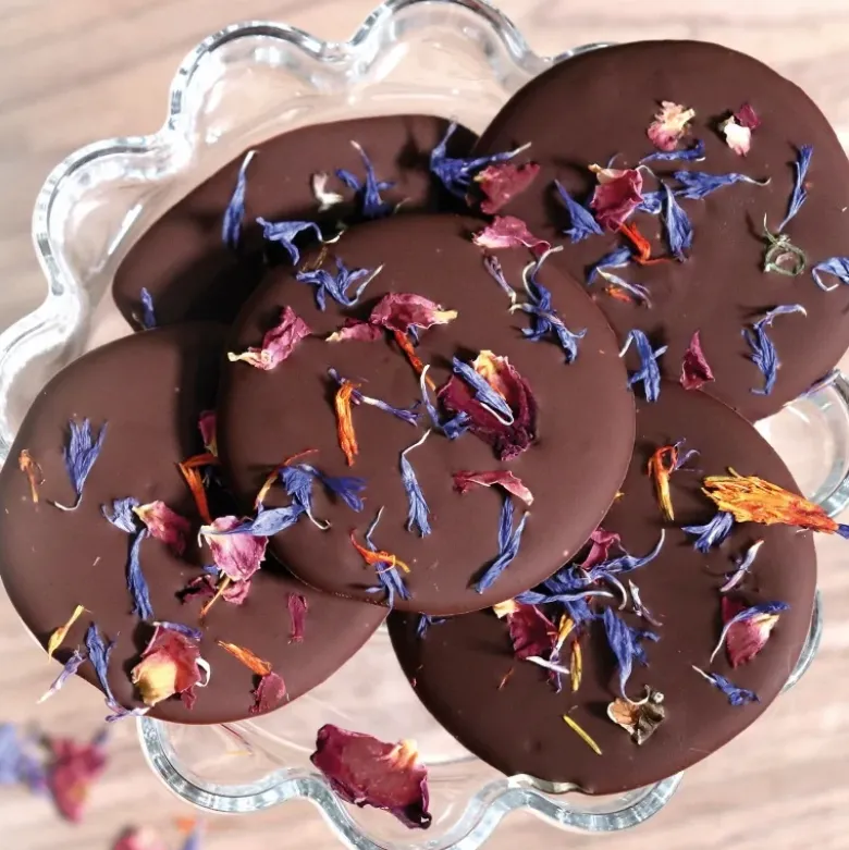 Mélange de fleurs séchées violines 14 g