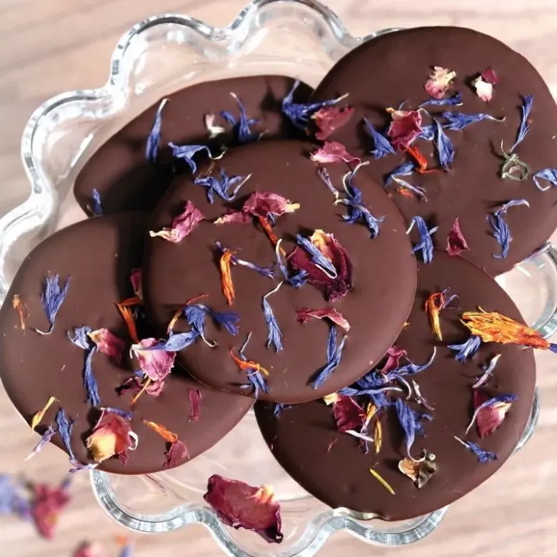 Mélange de fleurs séchées violines 42 g