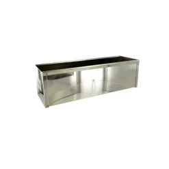 Moule à bûche carré inox 30 x 9 cm