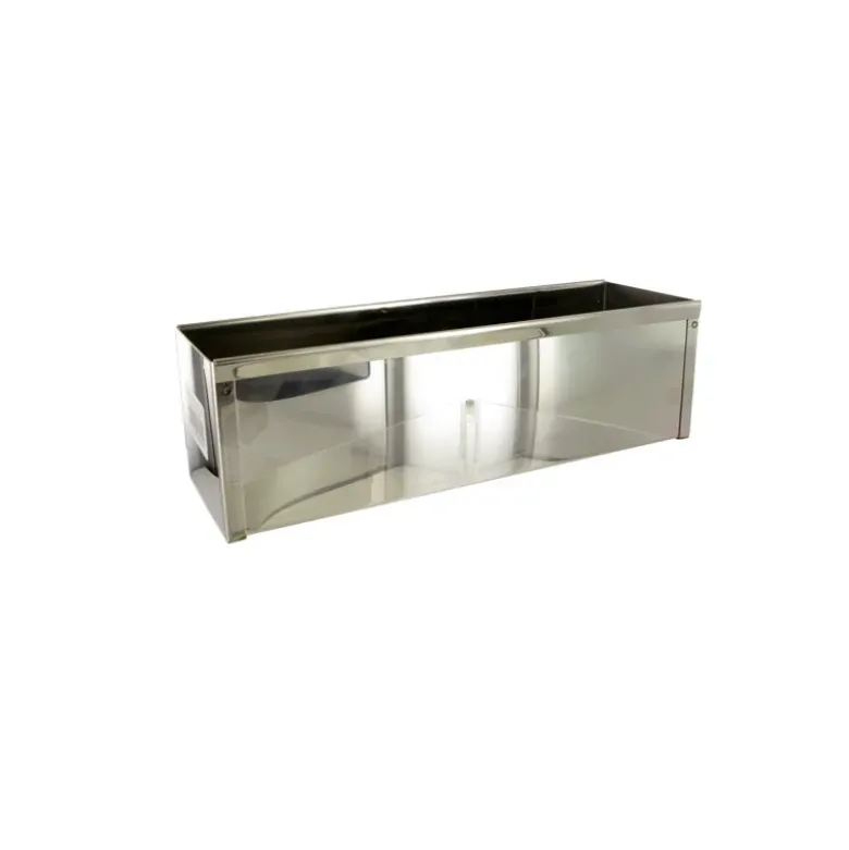 Moule à bûche carré inox 30 x 9 cm