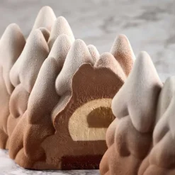 Moule à bûche en silicone Snow Tree Pavoni