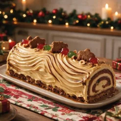 Moule à bûche PVC décor