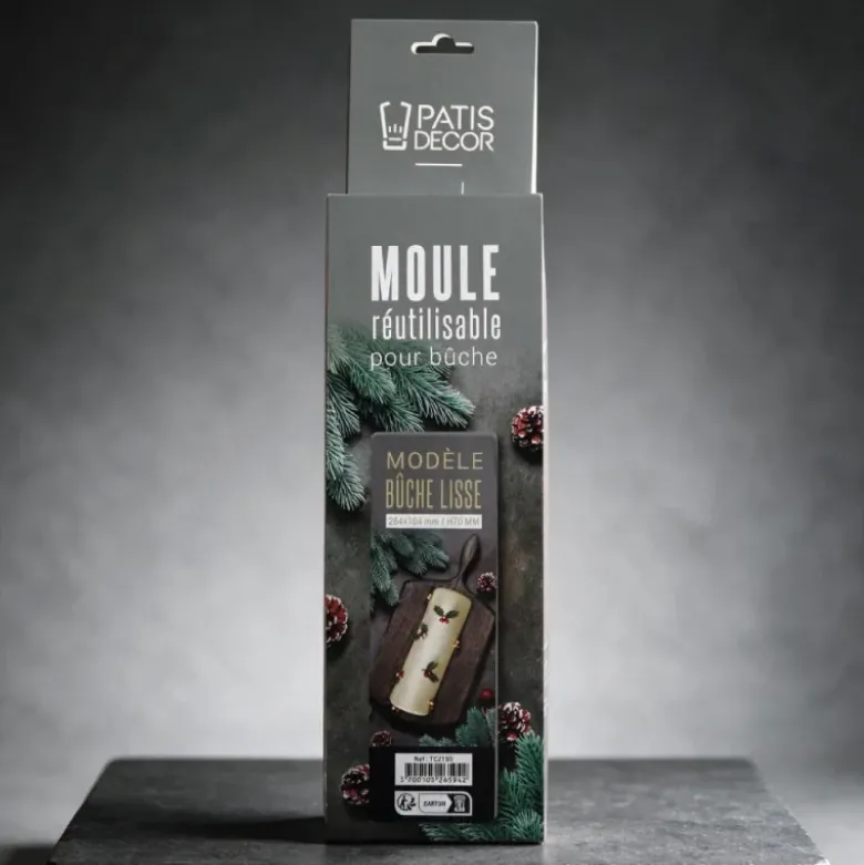 Moule à bûche ronde PVC