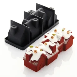 Moule à bûche silicone Chalet Pavoni