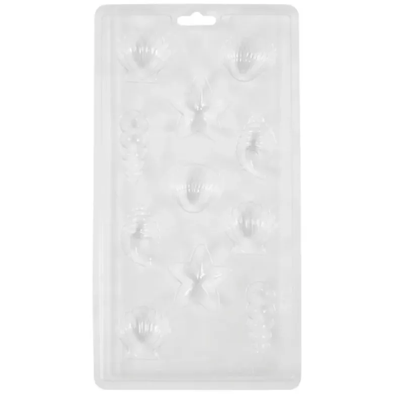 Moule bonbons coquillages assortis Wilton
