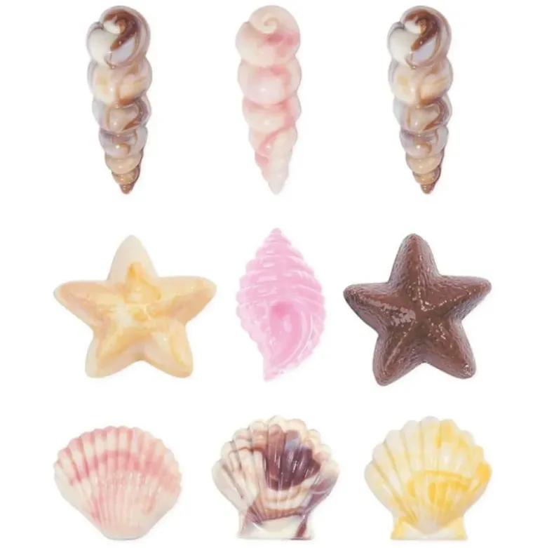 Moule bonbons coquillages assortis Wilton