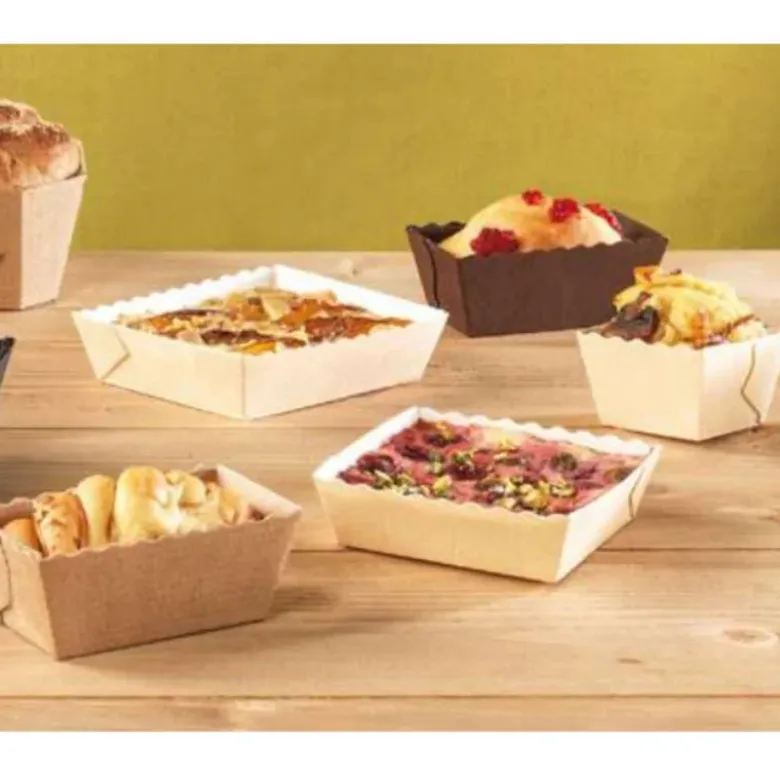 Moule carton Easy Bake carré 4,5 cm (x80)