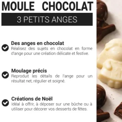 Moule chocolat ange Patisdécor