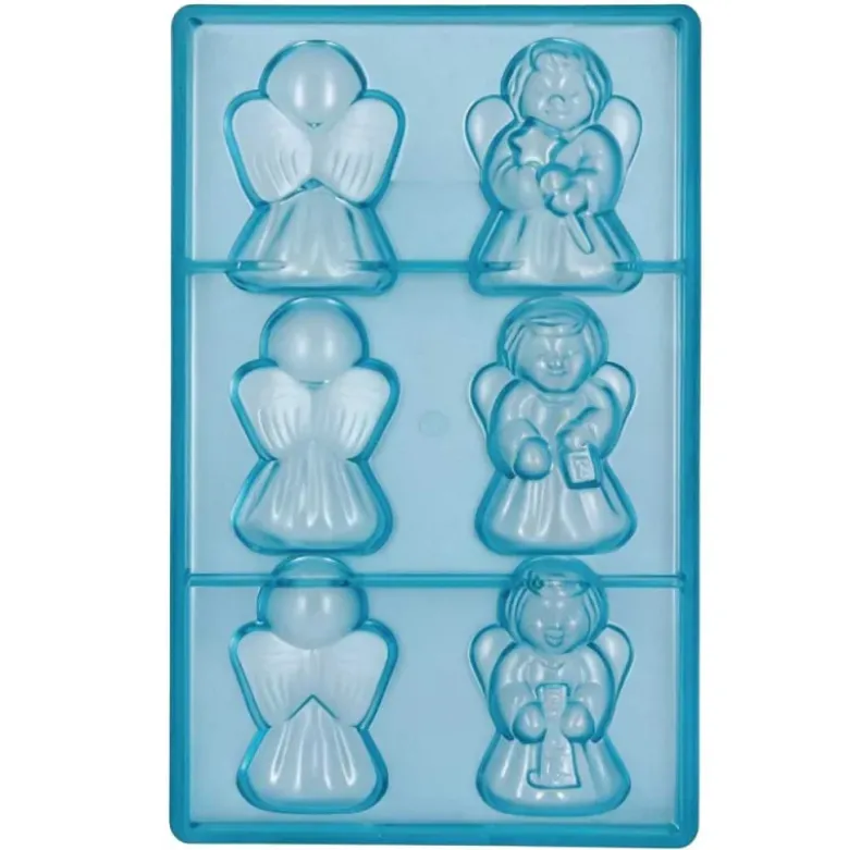 Moule chocolat 3 Anges assortis Patisdécor