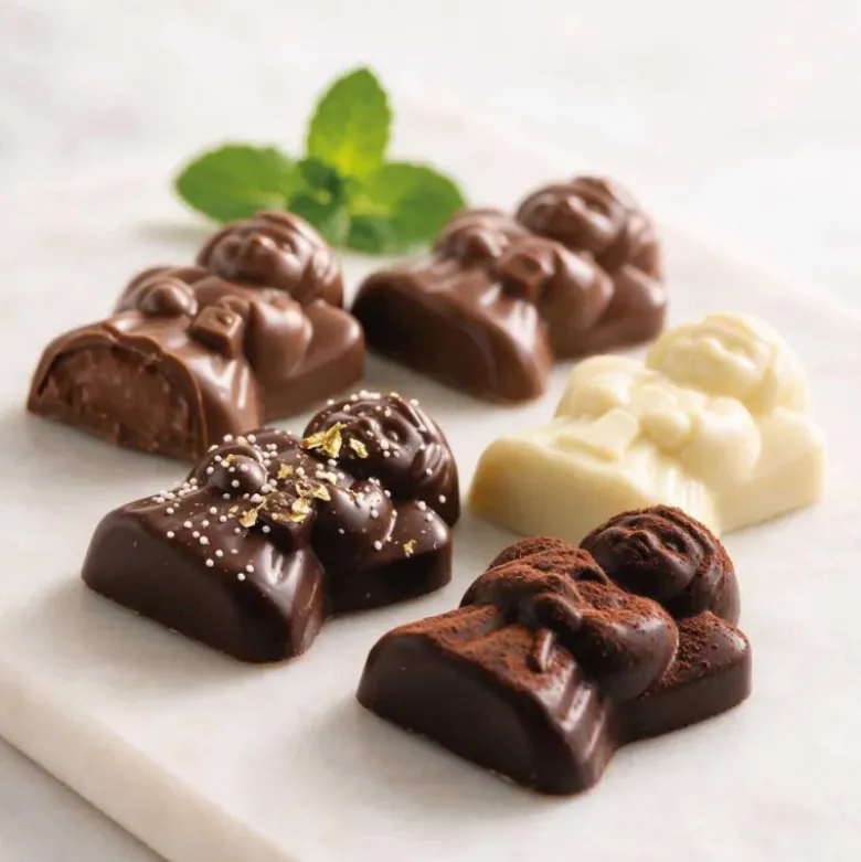 Moule chocolat 3 Anges assortis Patisdécor
