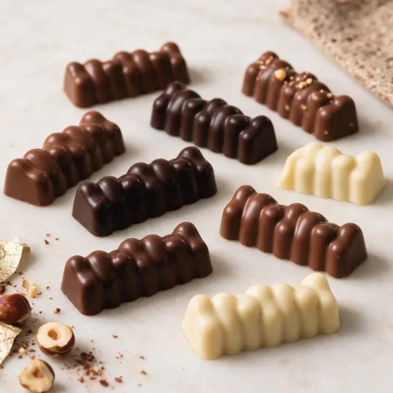 Moule chocolat 14 Barrettes