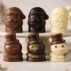 Moule chocolat bonhomme de neige et père Noël