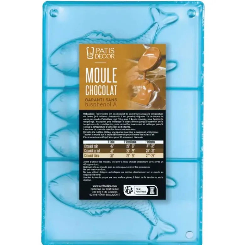 Moule chocolat carpes koï