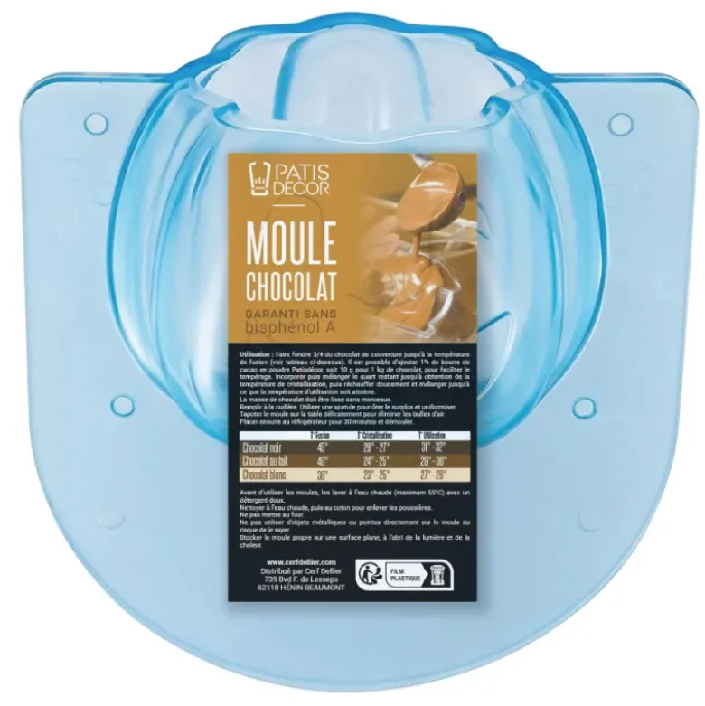 Moule chocolat citrouille d'Halloween