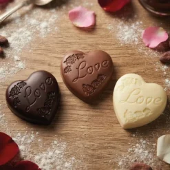 Moule chocolat coeurs Love