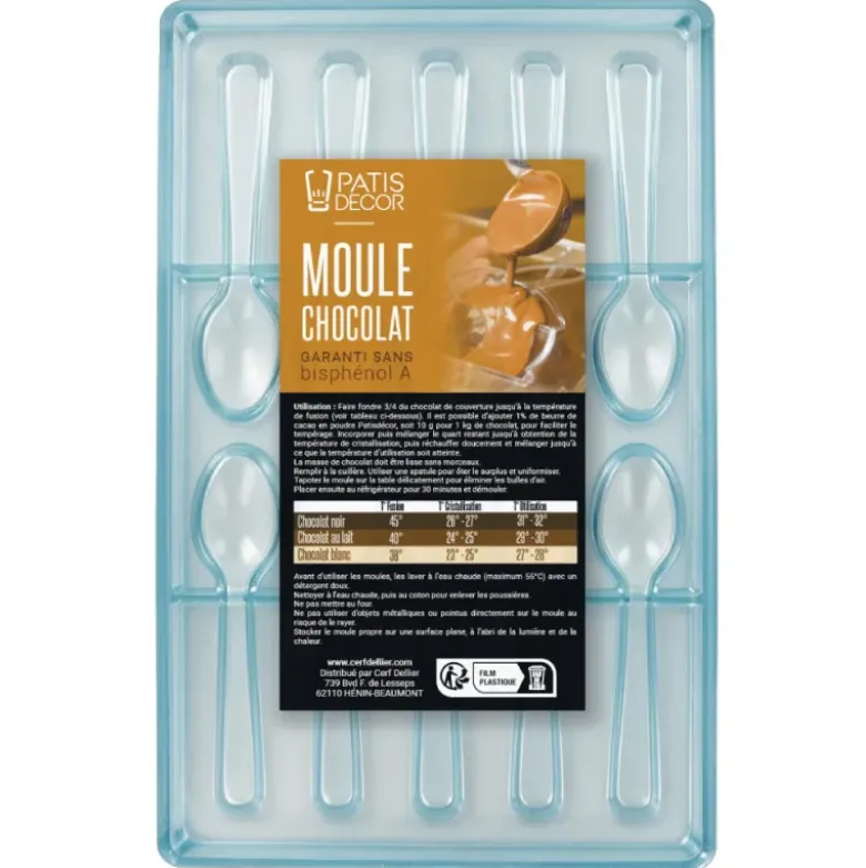 Moule chocolat Cuillères à Café