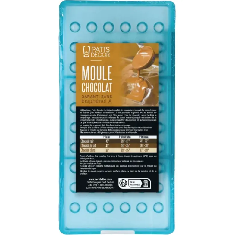 Moule chocolat 60 demi sphères