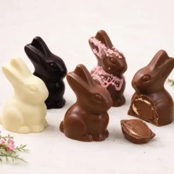 Moule chocolat en 3 parties petit lapin 3D