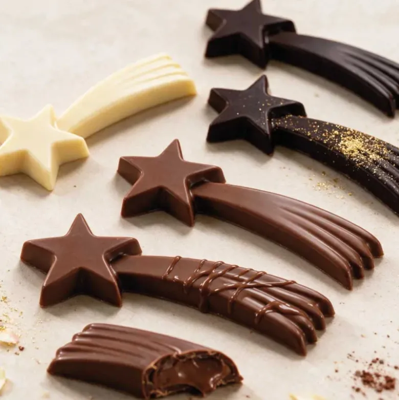 Moule chocolat Etoile Filante 24 cm Patisdécor