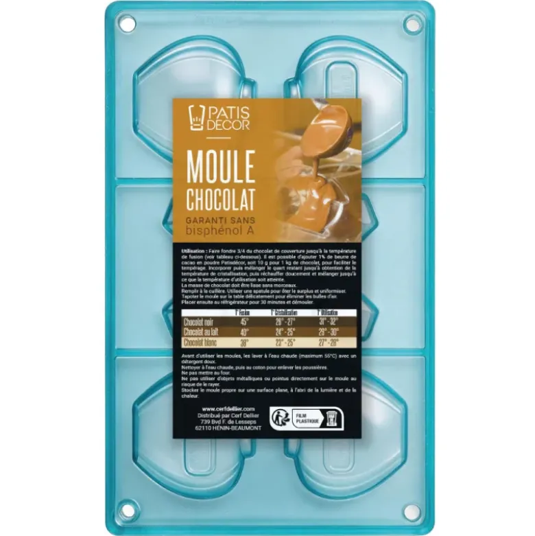 Moule chocolat flacon de parfum
