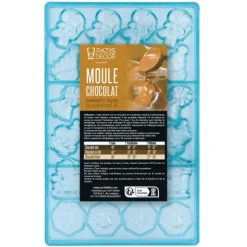 Moule chocolat 24 fritures de Noël