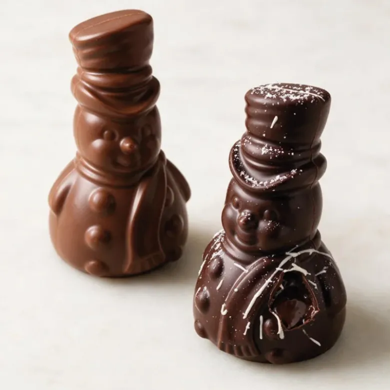 Moule chocolat grand bonhomme de neige