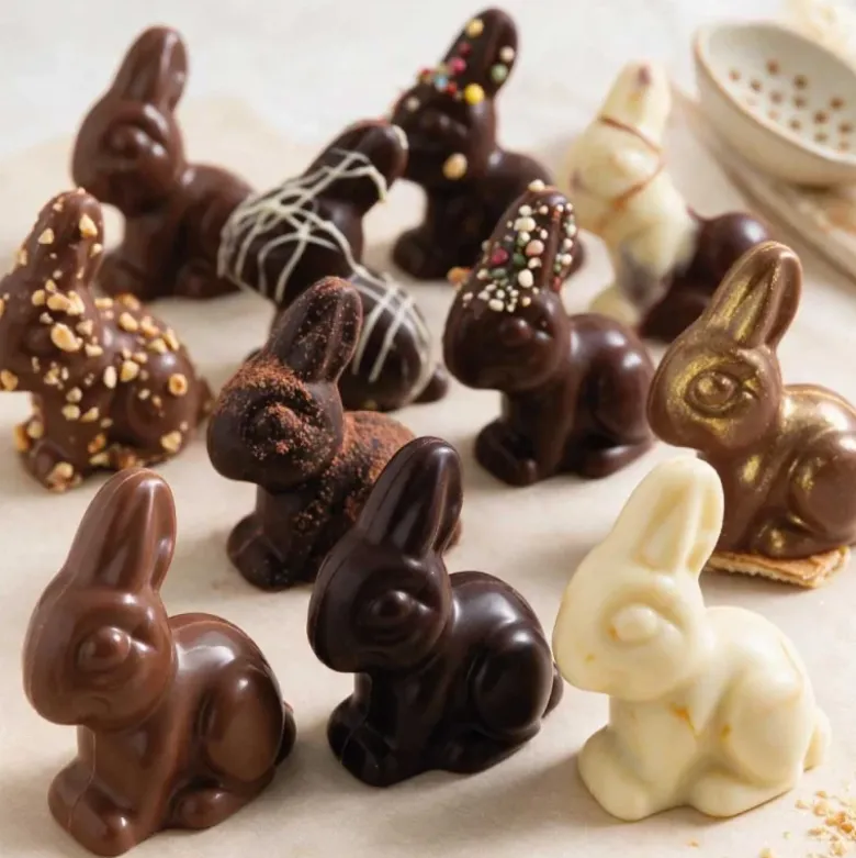 Moule chocolat 6 lapins