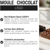 Moule chocolat Lego