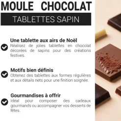 Moule chocolat napolitains Sapin