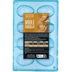 Moule chocolat oeufs assortis