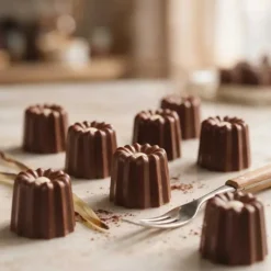 Moule chocolat petits cannelés - 40 empreintes